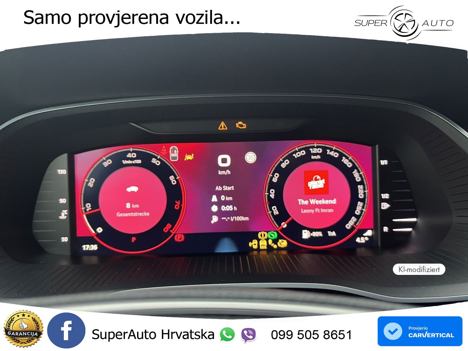 Škoda Octavia Combi RS 2.0 TSI (265 KS) DSG MATRIX+GR SJED+KAM
