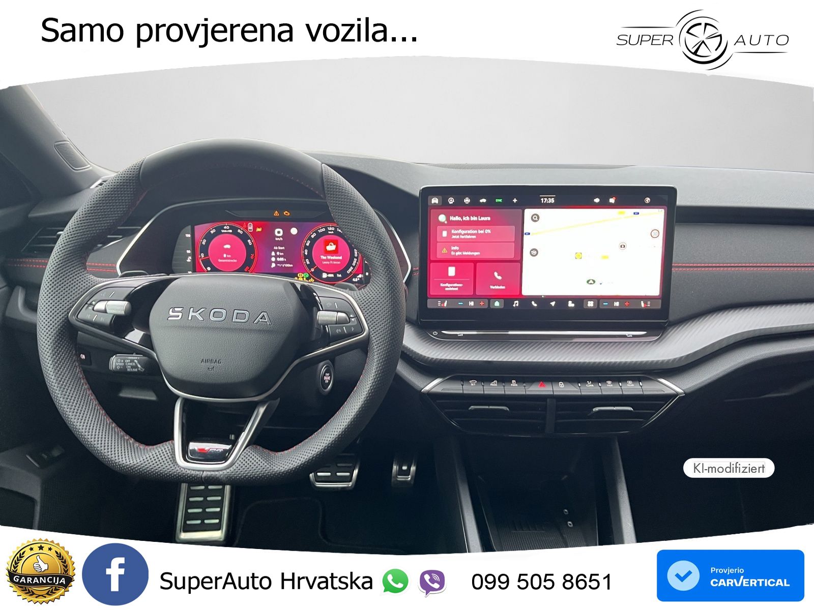 Škoda Octavia Combi RS 2.0 TSI (265 KS) DSG MATRIX+GR SJED+KAM