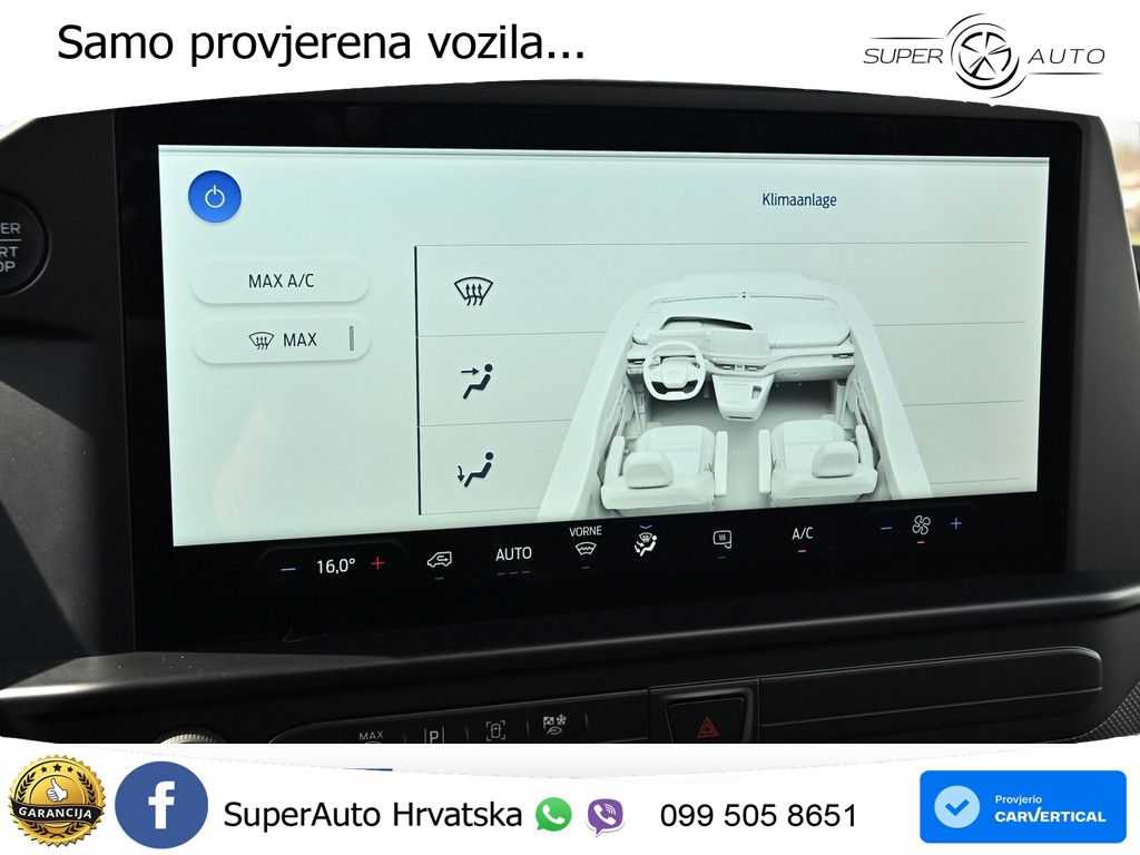 Ford Transit Custom Trend 280L1 SYNC PDC KAMERA LED 110 KS