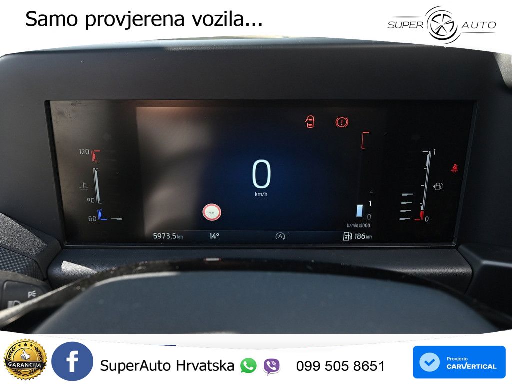 Ford Transit Custom Trend 280L1 SYNC PDC KAMERA LED 110 KS