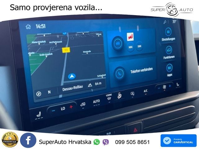 Ford Transit Custom LED ACC Sitzheiz. Kamera Navi  32 136 KS