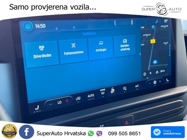 Ford Transit Custom LED ACC Sitzheiz. Kamera Navi  32 136 KS
