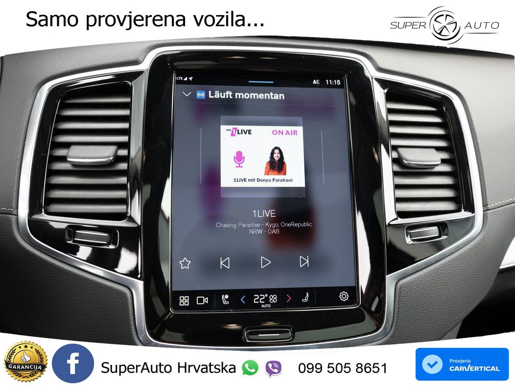Volvo XC90 2.0 B5 Diesel AWD Automatic LED+GR SJED+ACC