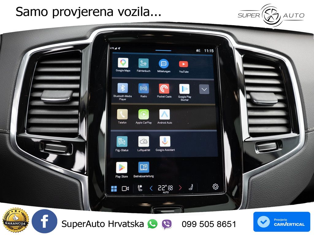 Volvo XC90 2.0 B5 Diesel AWD Automatic LED+GR SJED+ACC