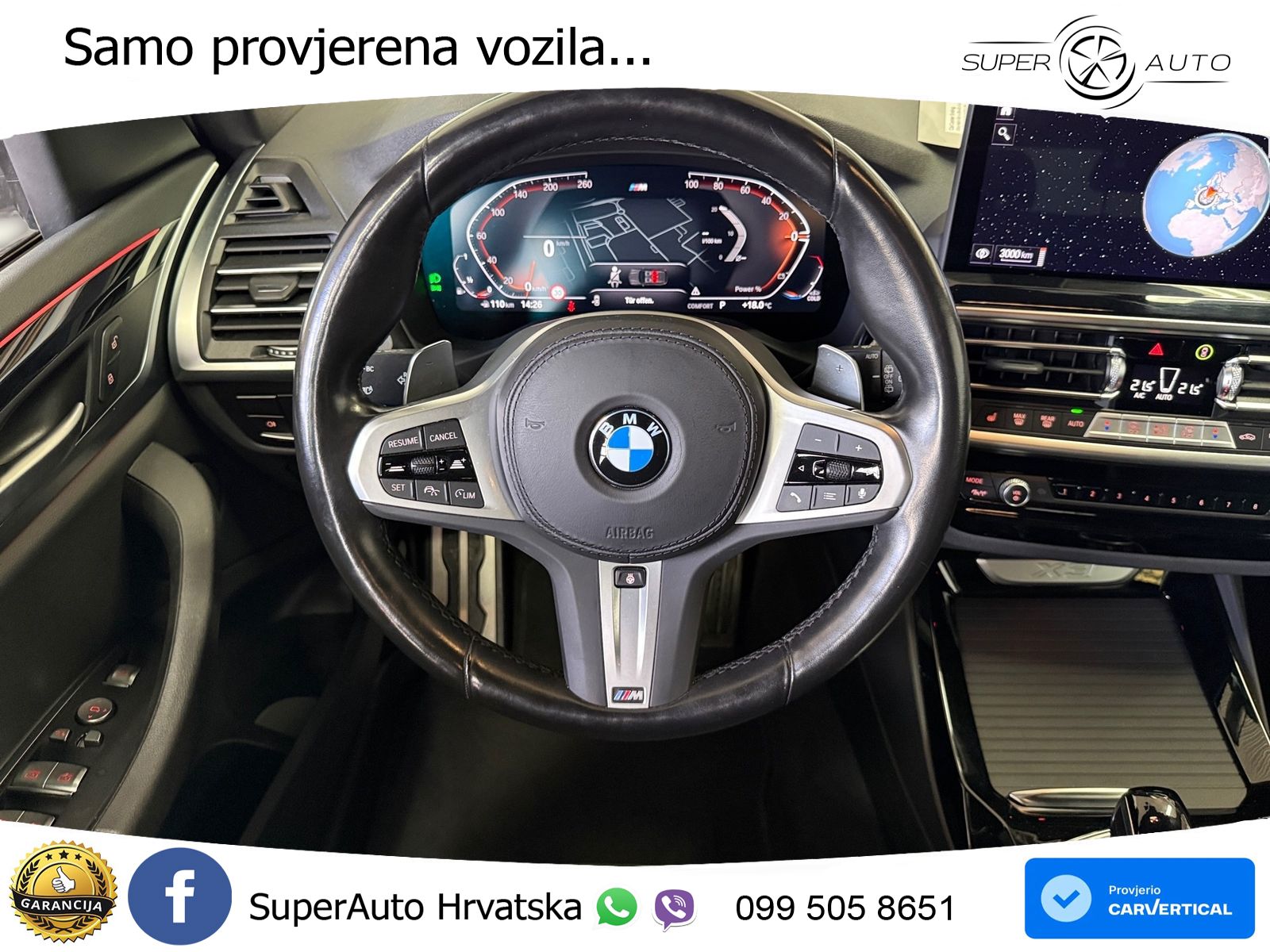 BMW X3 30i xDrive Steptronic M Sport LED+GR SJED+ACC