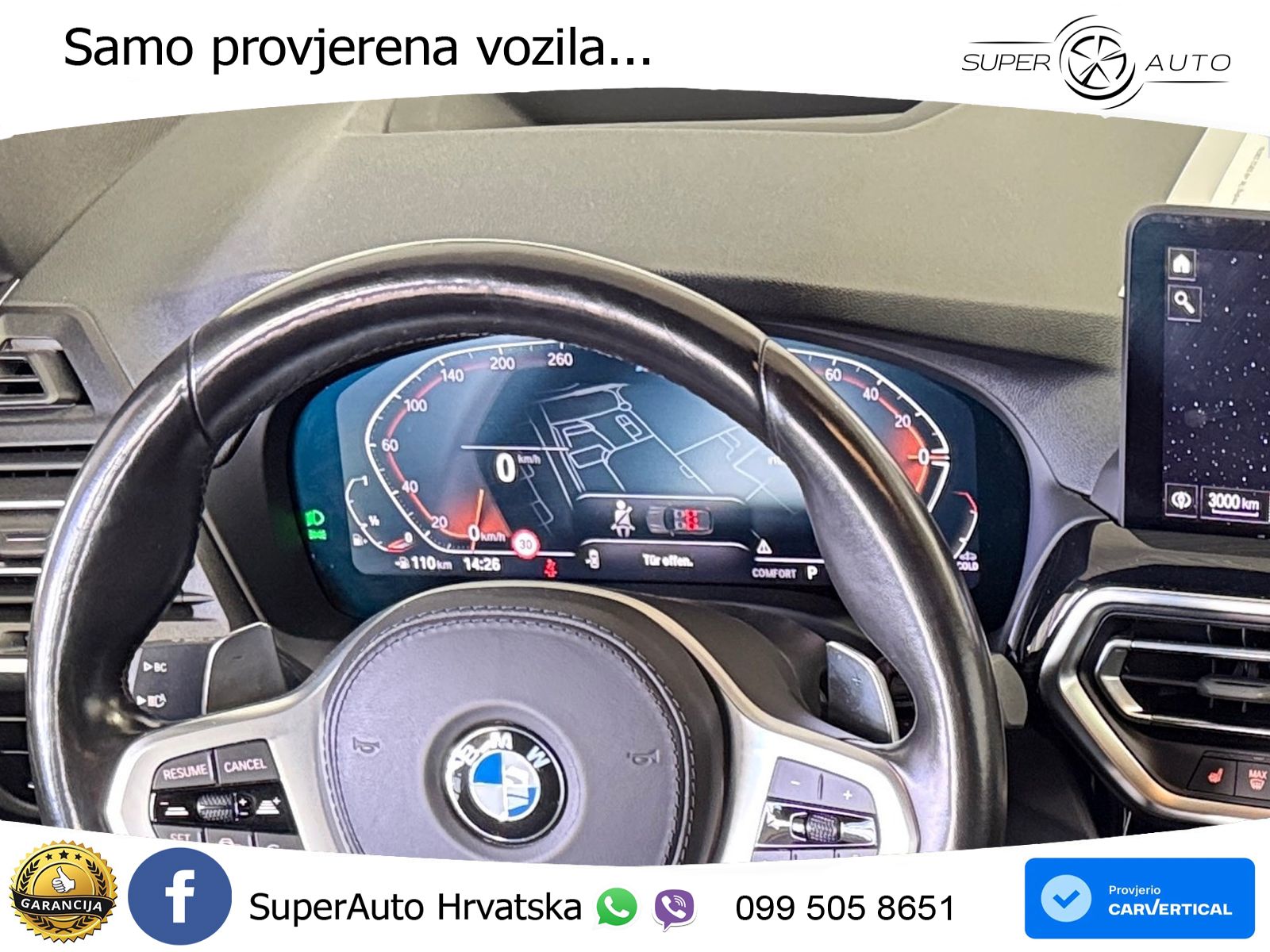 BMW X3 30i xDrive Steptronic M Sport LED+GR SJED+ACC