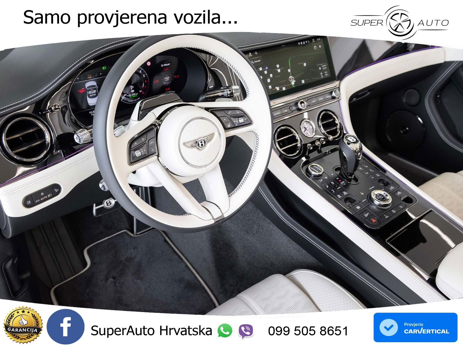 Bentley Continental GTC IV 4.0 V8 TFSi (680 KS) AWD DCT ZRAČNI+ACC+GR SJED+360