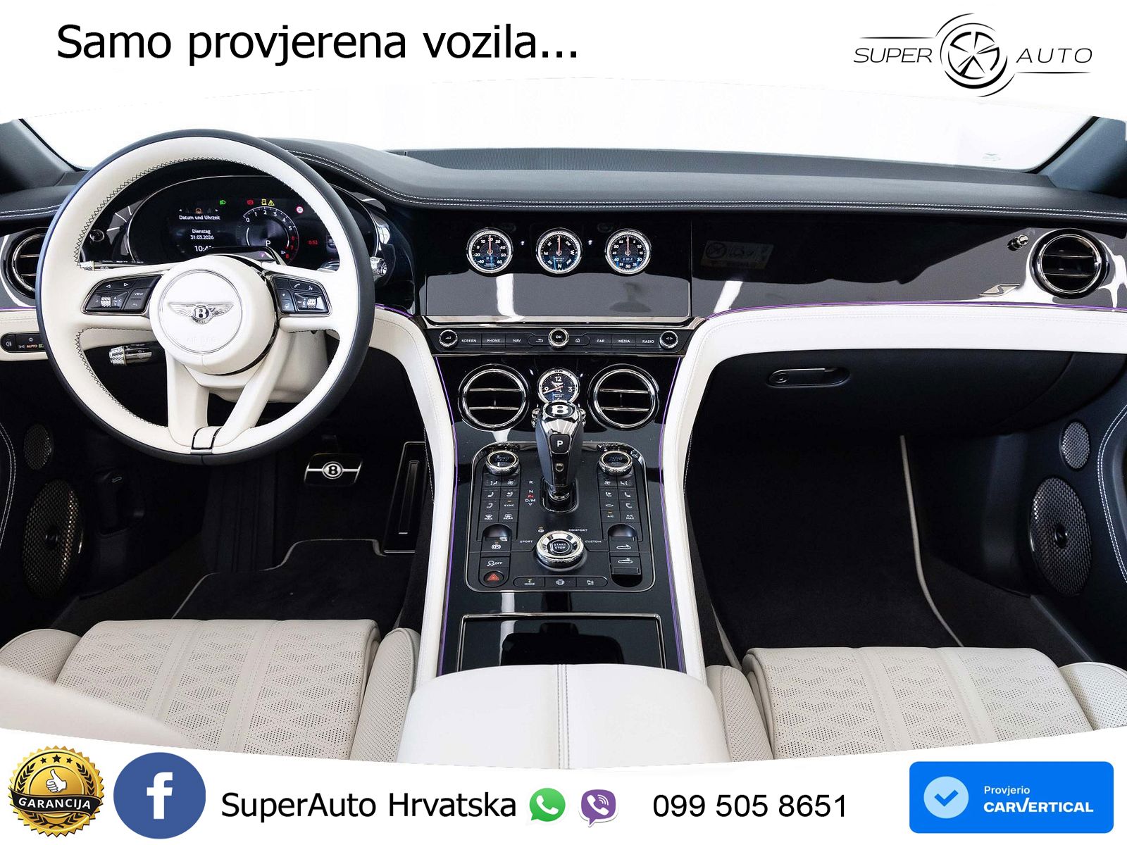Bentley Continental GTC IV 4.0 V8 TFSi (680 KS) AWD DCT ZRAČNI+ACC+GR SJED+360