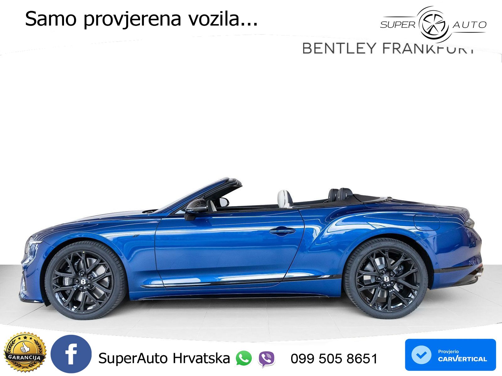 Bentley Continental GTC IV 4.0 V8 TFSi (680 KS) AWD DCT ZRAČNI+ACC+GR SJED+360