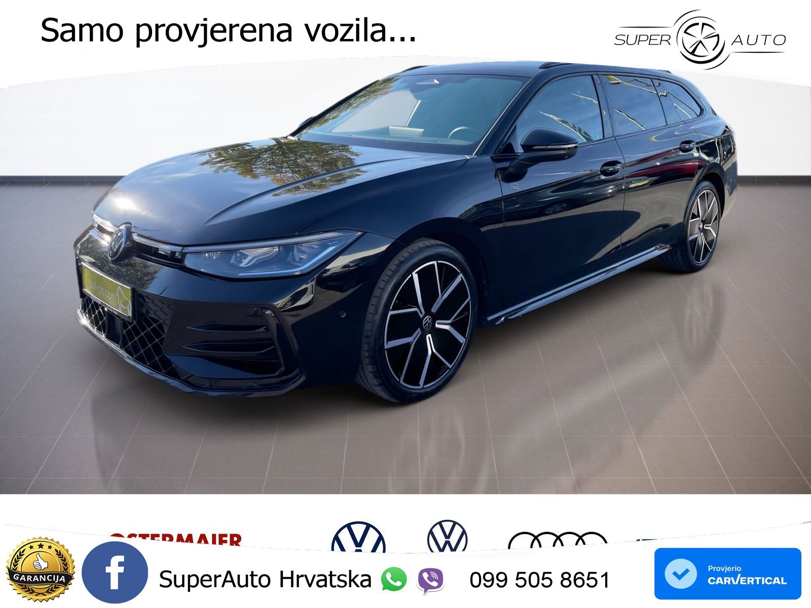 Volkswagen Passat Variant 2.0 TDI (193 KS) 4MOTION DSG R-Line LED+GR SJED+ACC