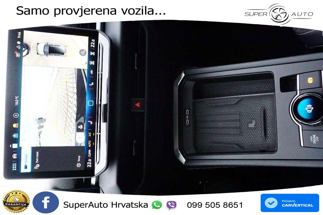 Volkswagen T-Roc 1.5 eTSI (150 KS)  DSG R-Line LED+GR SJED+ACC
