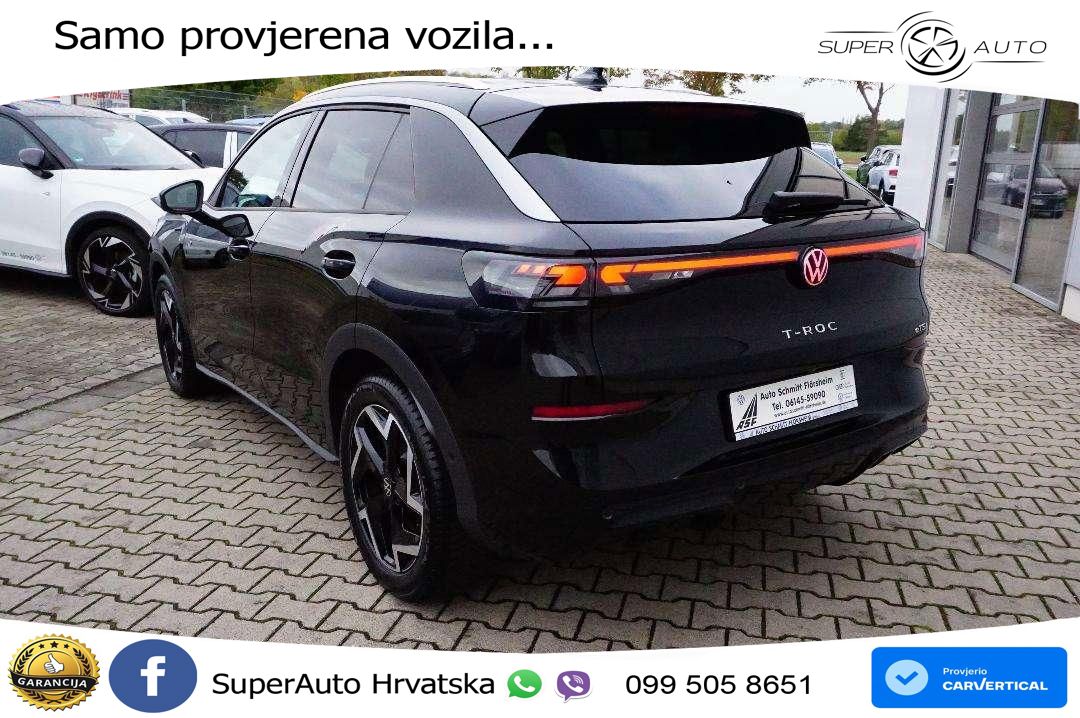 Volkswagen T-Roc 1.5 eTSI (150 KS)  DSG R-Line LED+GR SJED+ACC