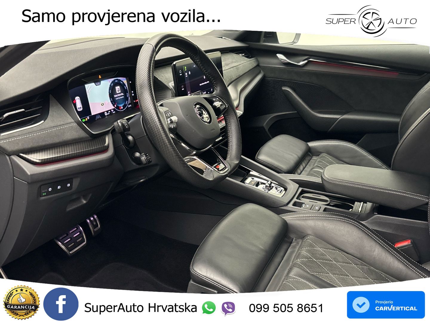 Škoda Octavia Combi RS 2.0 TSI (245 KS) DSG LED+GR SJED+ACC