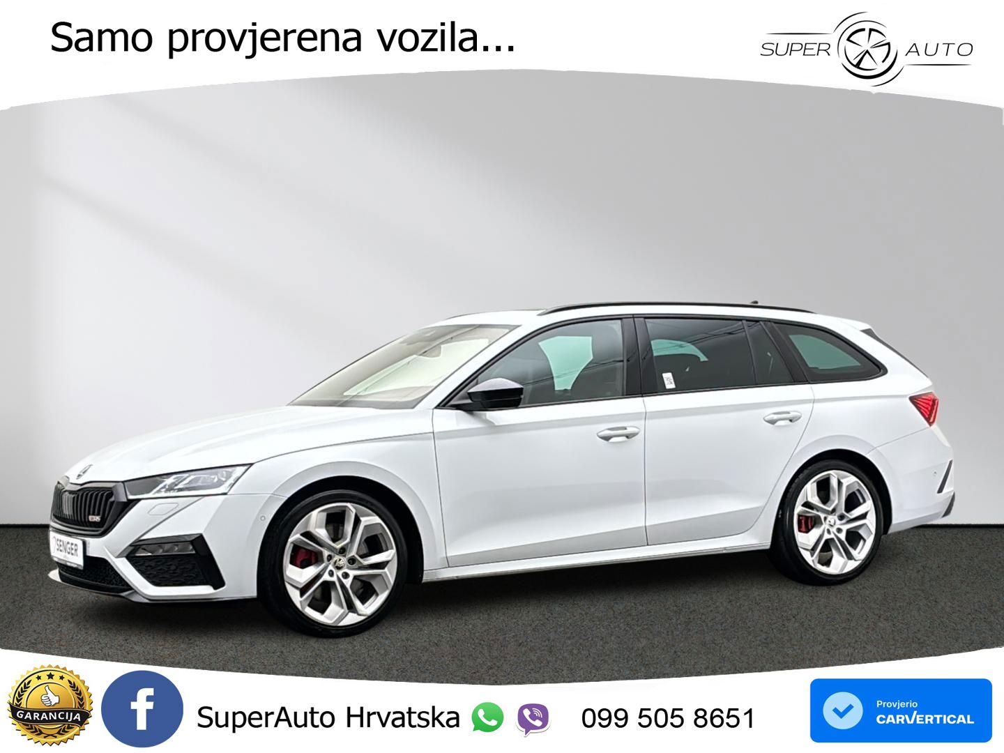 Škoda Octavia Combi RS 2.0 TSI (245 KS) DSG LED+GR SJED+ACC