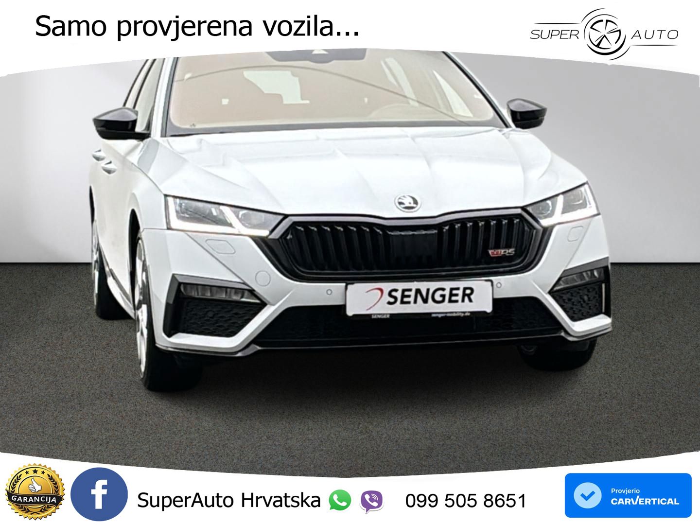 Škoda Octavia Combi RS 2.0 TSI (245 KS) DSG LED+GR SJED+ACC