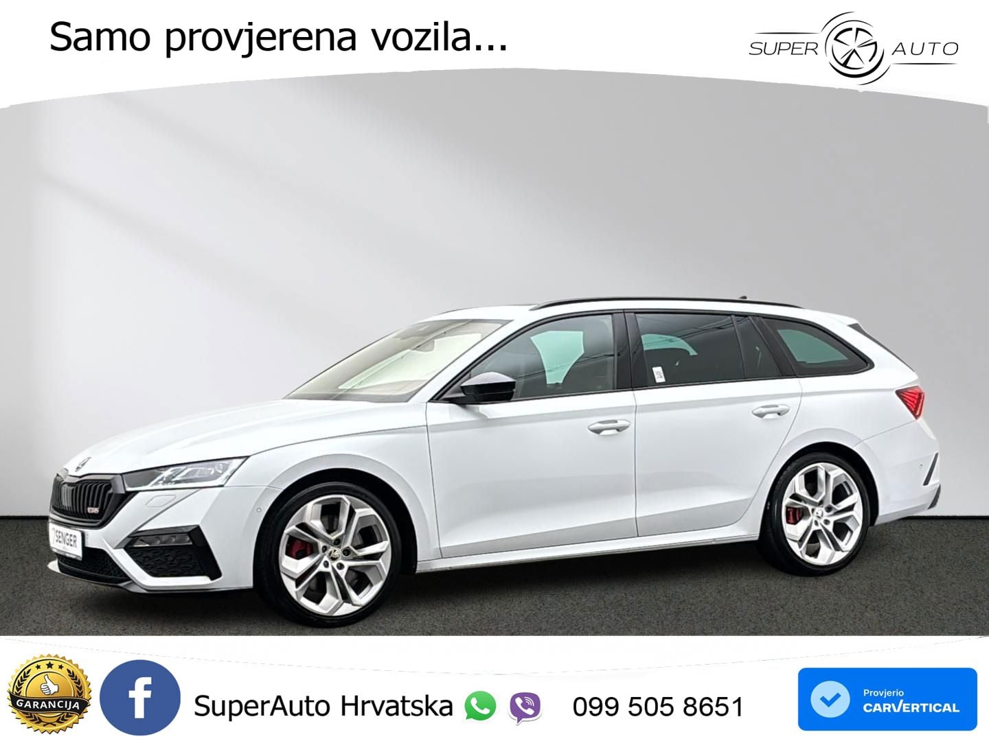 Škoda Octavia Combi RS 2.0 TSI (245 KS) DSG LED+GR SJED+ACC