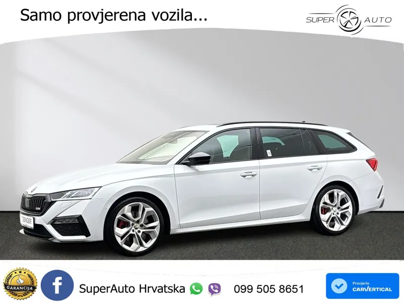 Škoda Octavia Combi RS 2.0 TSI (245 KS) DSG LED+GR SJED+ACC