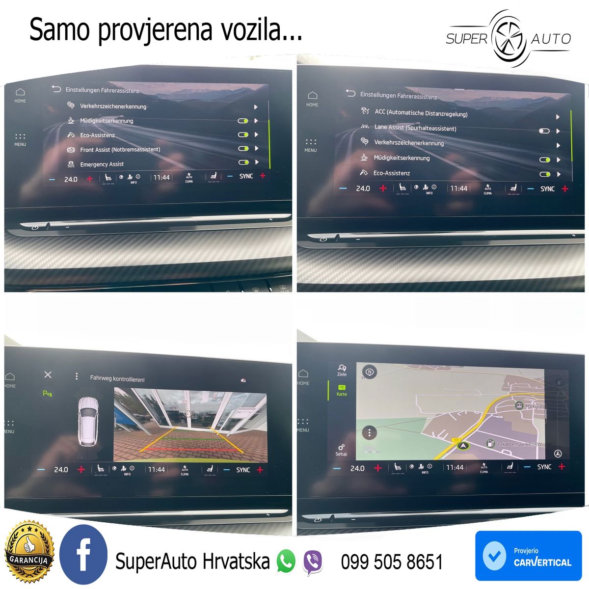 Škoda Octavia Combi RS 2.0 TDI (200 KS) 4x4 DSG LED+GR SJED+ACC