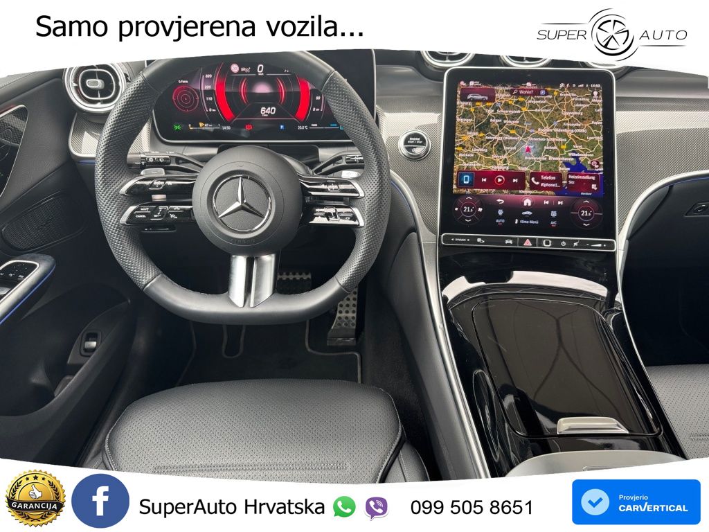 Mercedes GLC 200 (204 KS) 4MATIC 9G-TRONIC AMG LED+GR SJED+ACC