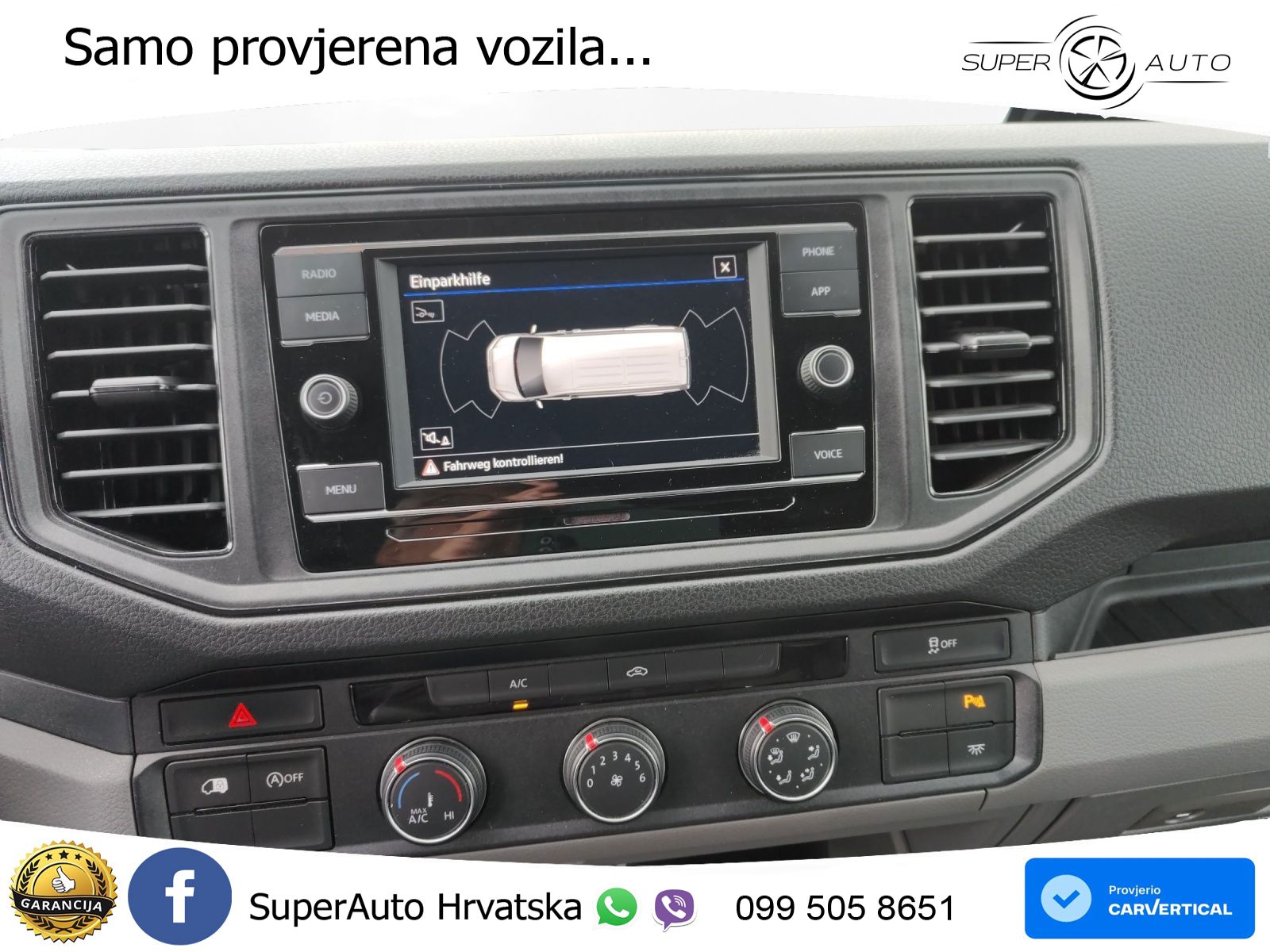 Volkswagen Crafter 35 2.0 TDI Kasten L2H2 RFK App-Con. AHK 140 KS
