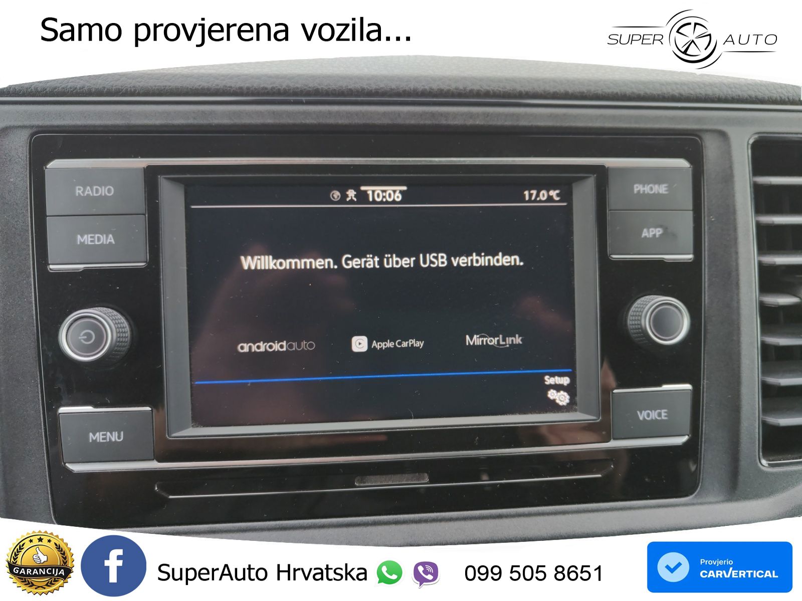 Volkswagen Crafter 35 2.0 TDI Kasten L2H2 RFK App-Con. AHK 140 KS