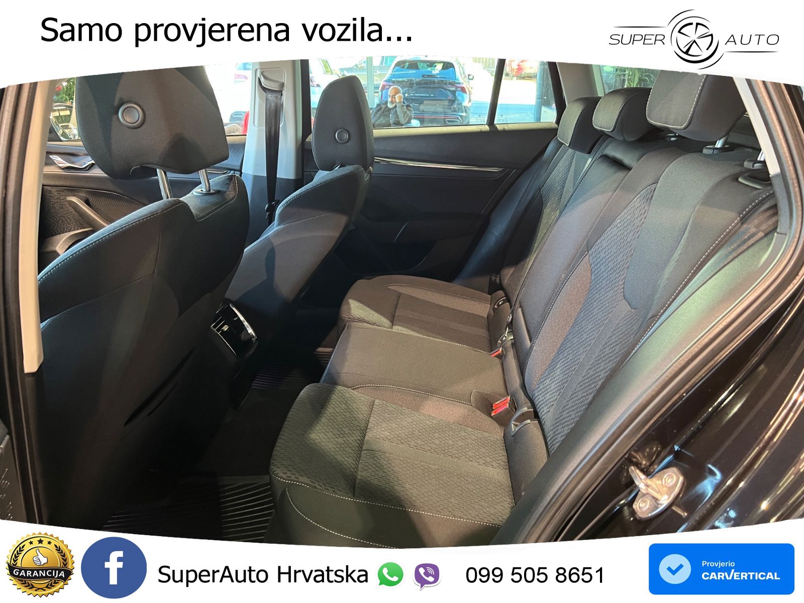 Škoda Octavia Combi RS 2.0 TDI (200 KS) 4x4 DSG ZRAČNI+ACC+GR SJED+KAM
