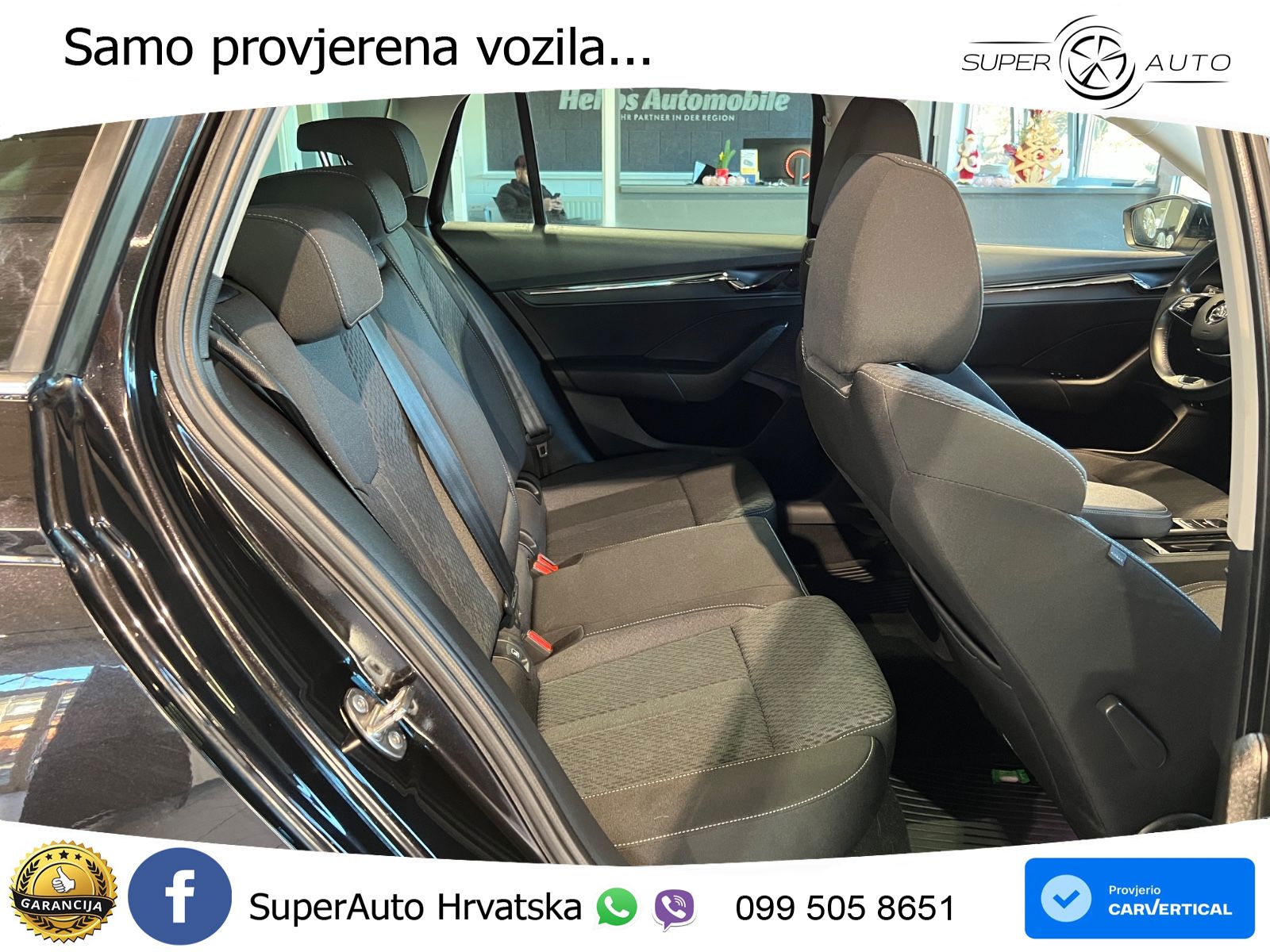 Škoda Octavia Combi RS 2.0 TDI (200 KS) 4x4 DSG ZRAČNI+ACC+GR SJED+KAM