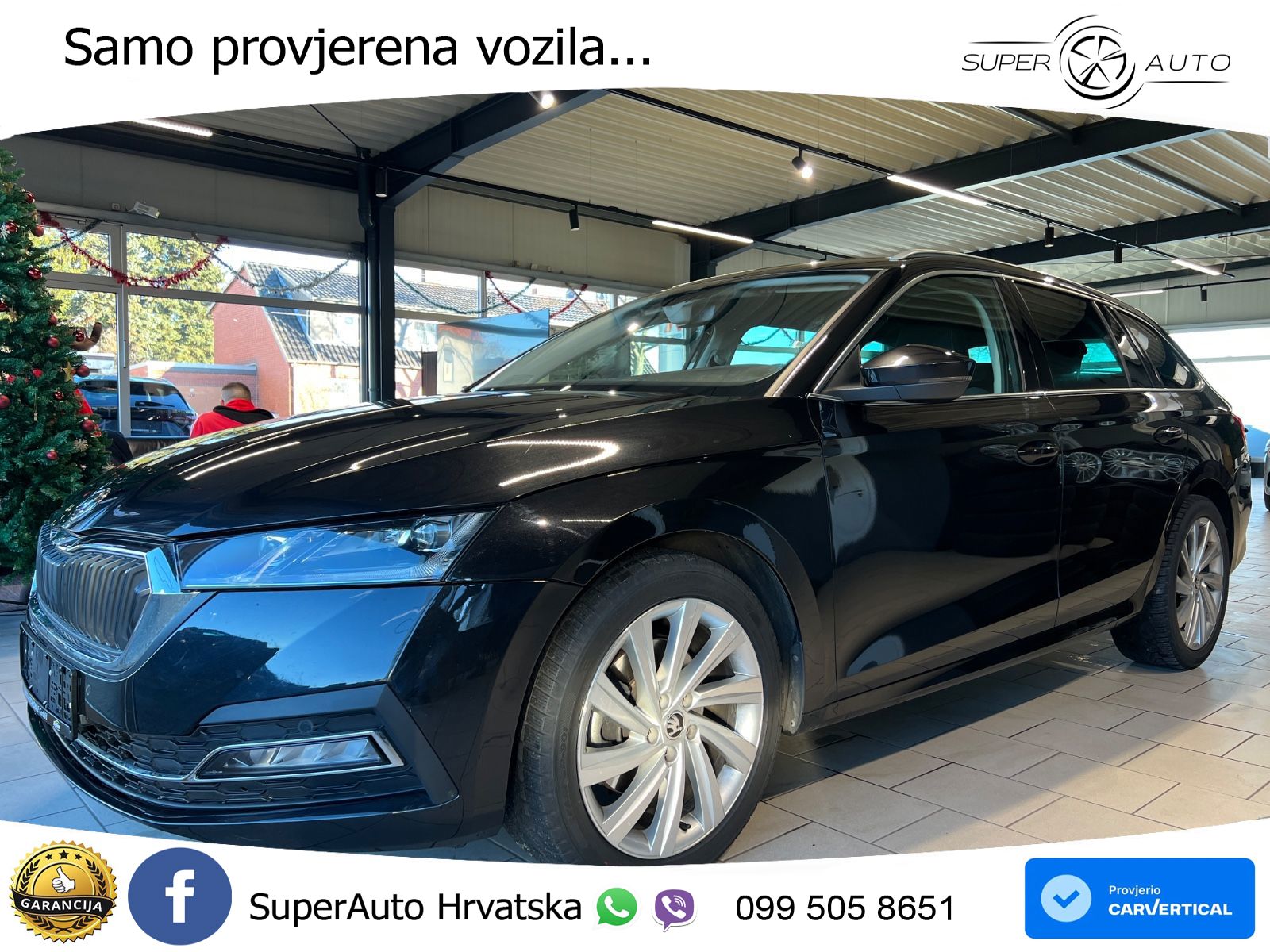 Škoda Octavia Combi RS 2.0 TDI (200 KS) 4x4 DSG ZRAČNI+ACC+GR SJED+KAM