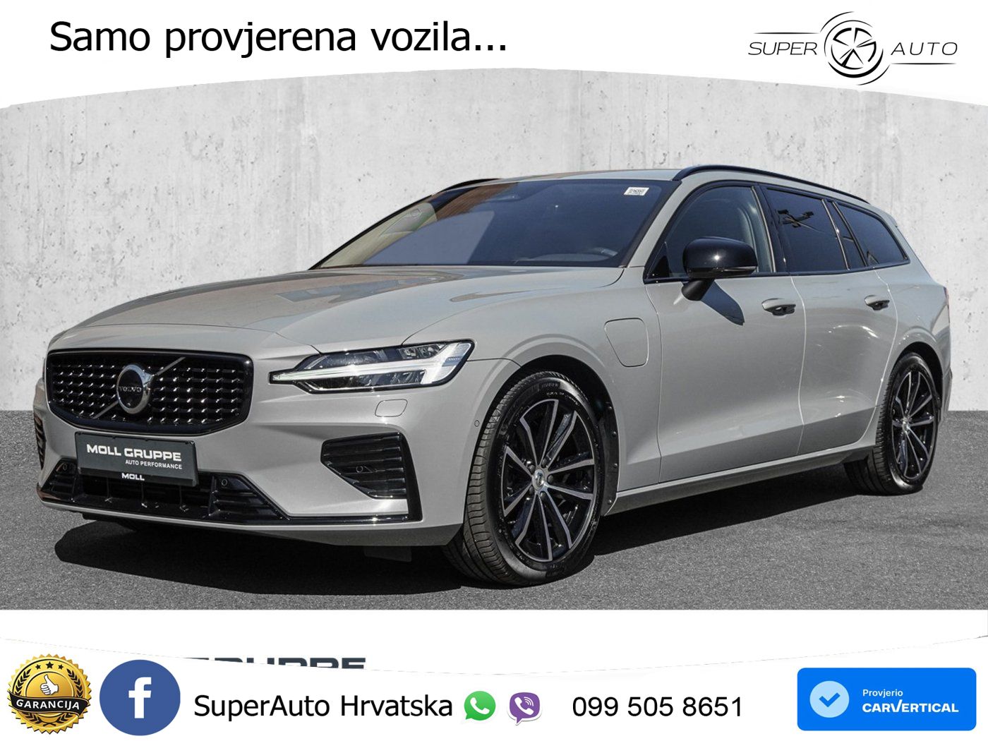 Volvo V60 2.0 T8 AWD Geartronic LED+GR SJED+ACC