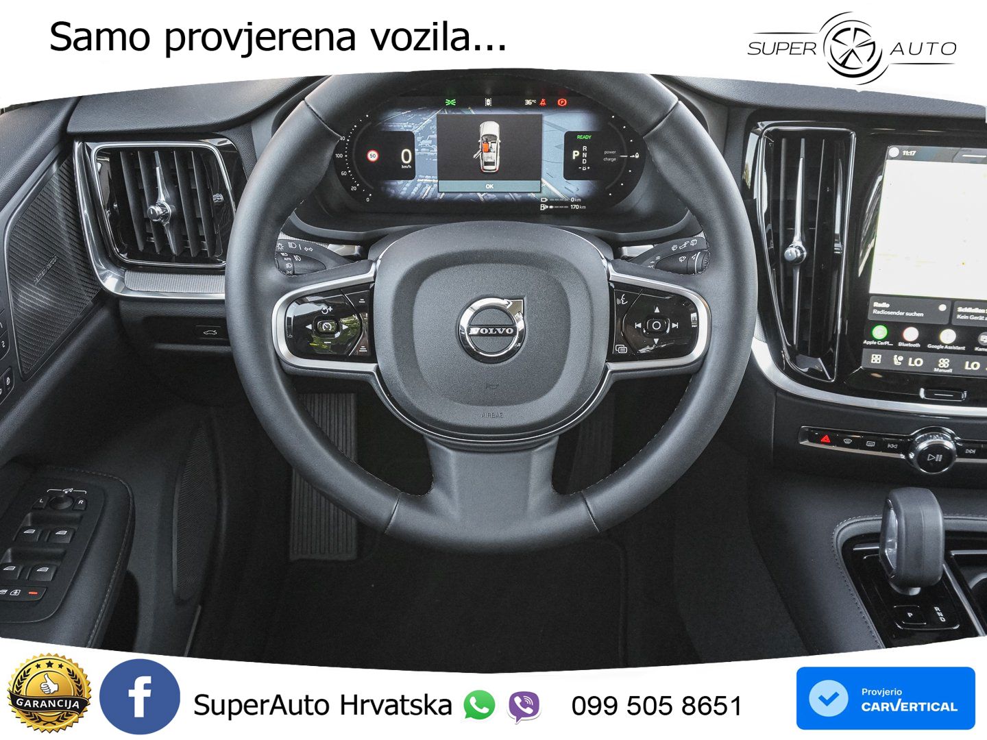 Volvo V60 2.0 T8 AWD Geartronic LED+GR SJED+ACC