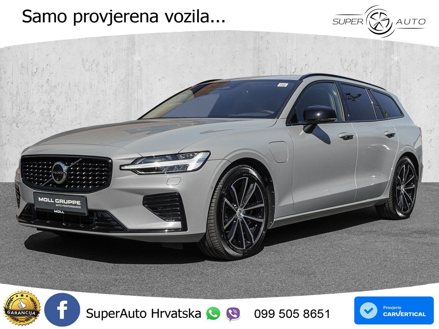 Volvo V60 2.0 T8 AWD Geartronic LED+GR SJED+ACC