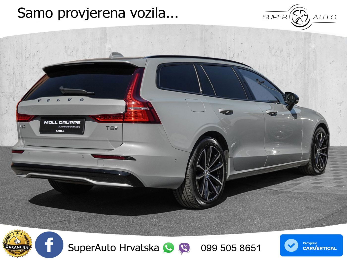 Volvo V60 2.0 T8 AWD Geartronic LED+GR SJED+ACC