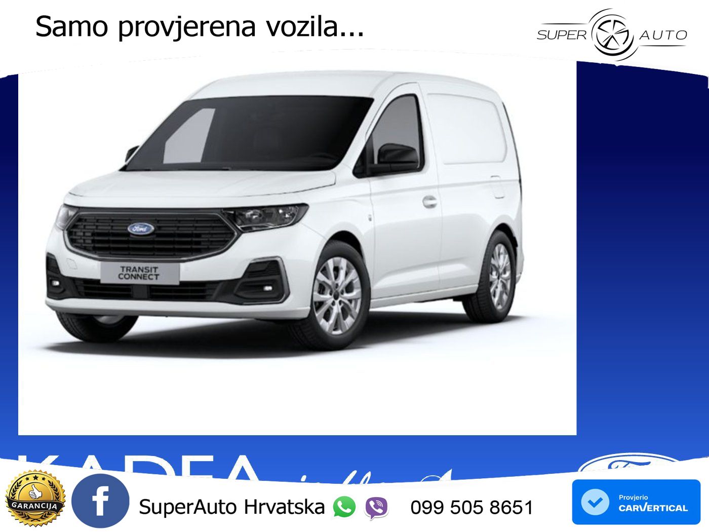 Ford Transit Connect Limited PHEV L2 iACC*TWA*NAV*PDC 150 KS