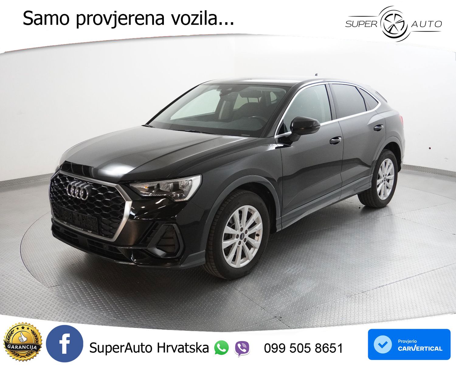 Audi Q3 Sportback 40 TDI (200 KS) quattro S tronic LED+GR SJED+ACC