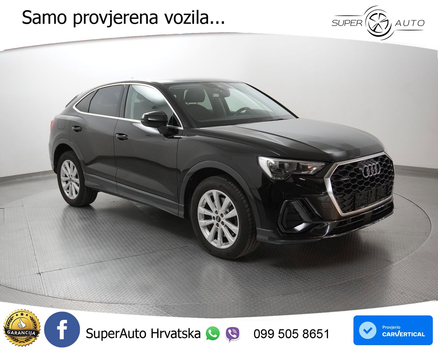Audi Q3 Sportback 40 TDI (200 KS) quattro S tronic LED+GR SJED+ACC