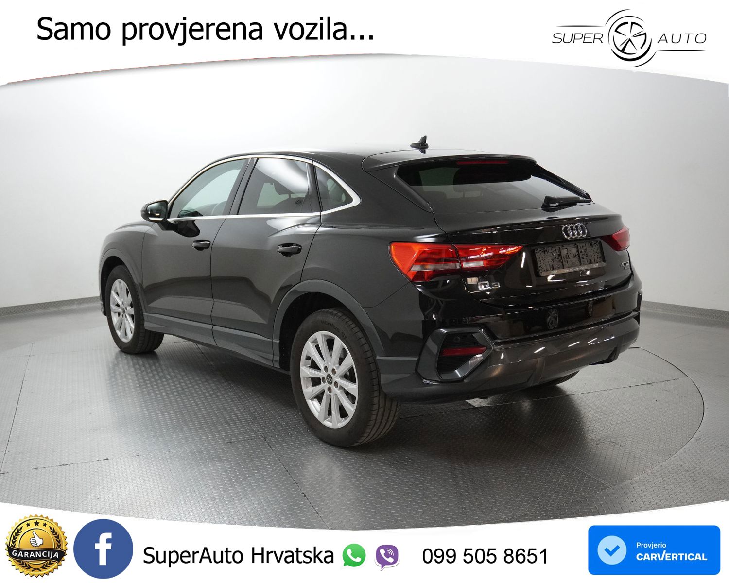 Audi Q3 Sportback 40 TDI (200 KS) quattro S tronic LED+GR SJED+ACC