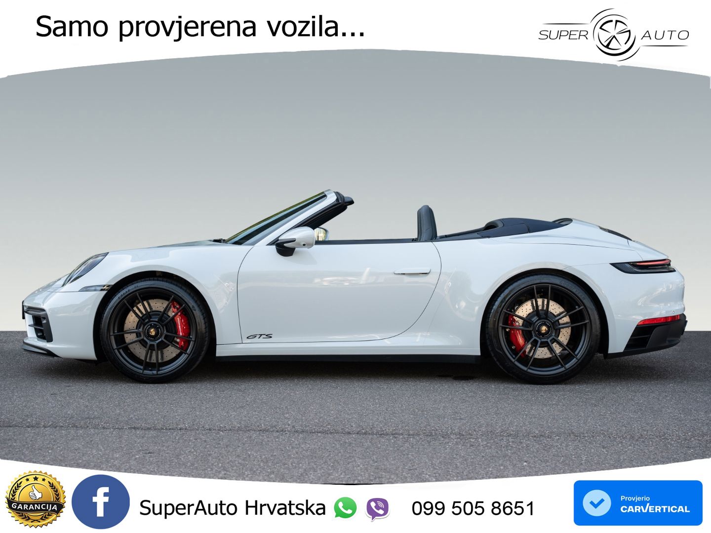Porsche 911 Carrera 4 GTS Cabriolet 3.0 (480 KS) PDK LED+GR SJED+ACC