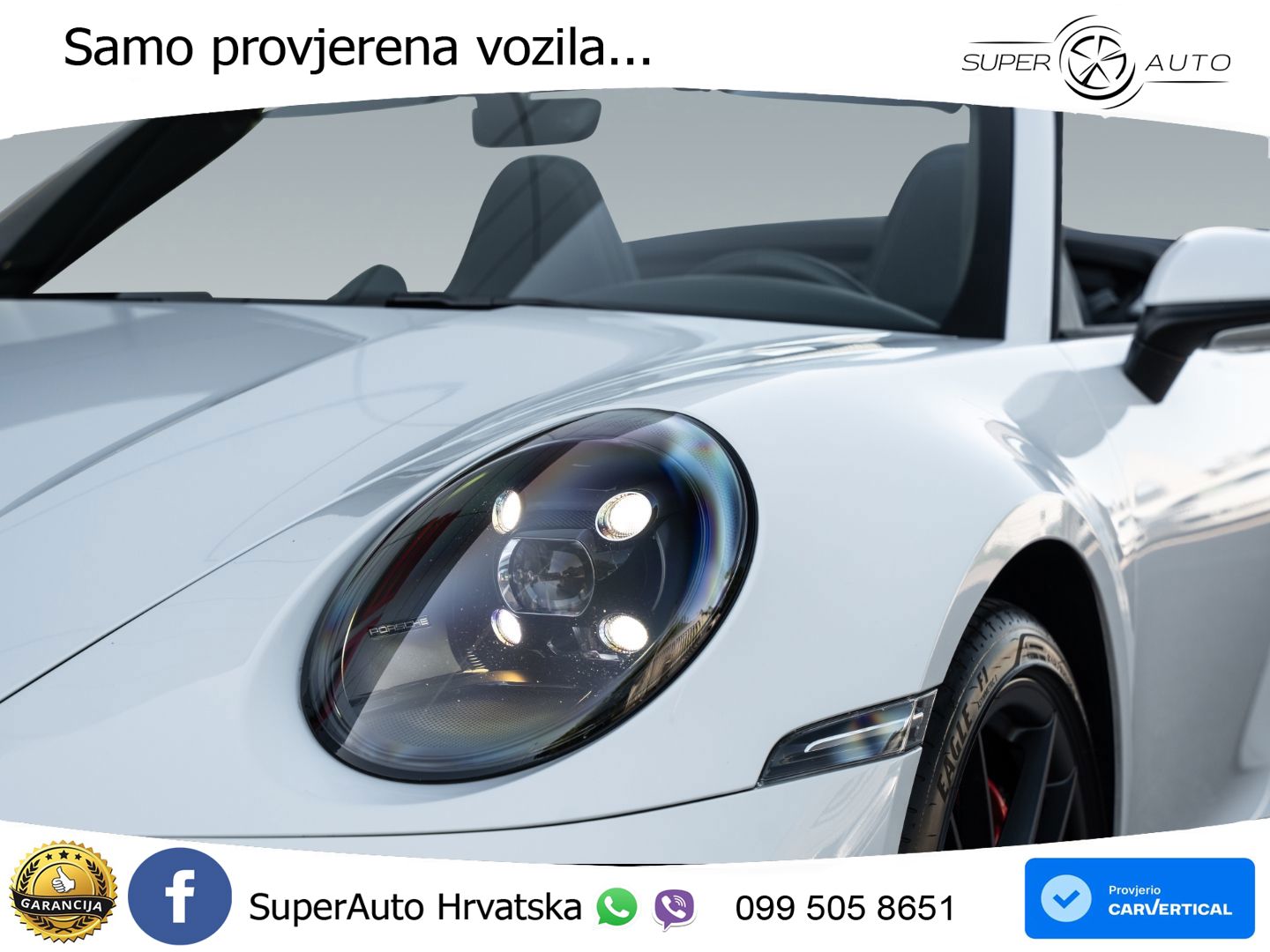 Porsche 911 Carrera 4 GTS Cabriolet 3.0 (480 KS) PDK LED+GR SJED+ACC