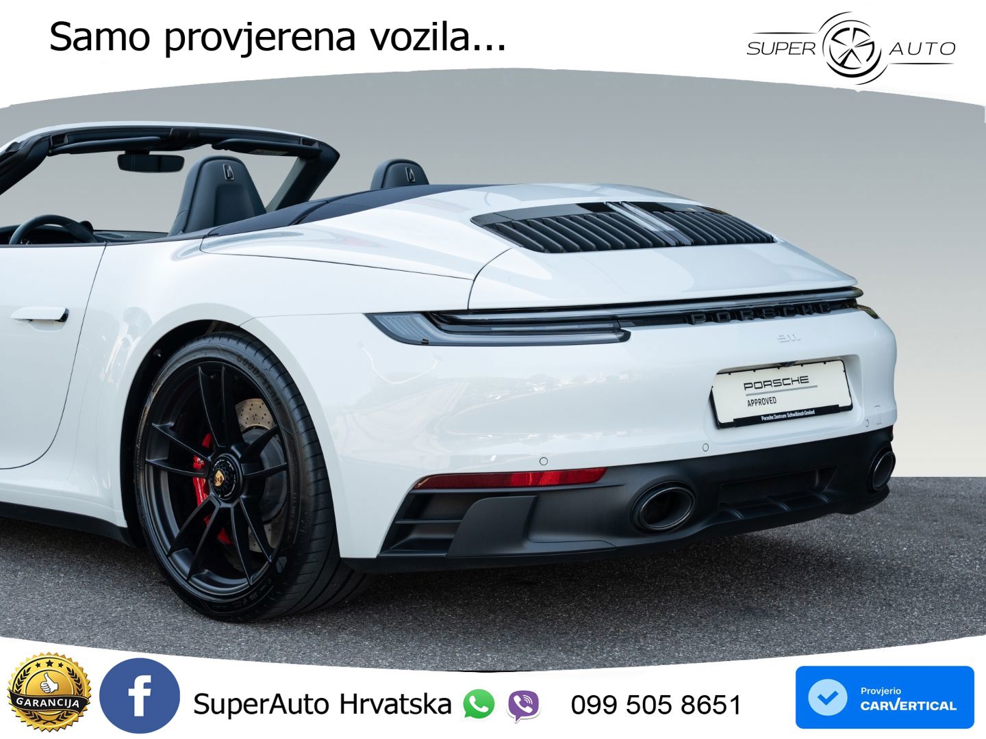 Porsche 911 Carrera 4 GTS Cabriolet 3.0 (480 KS) PDK LED+GR SJED+ACC