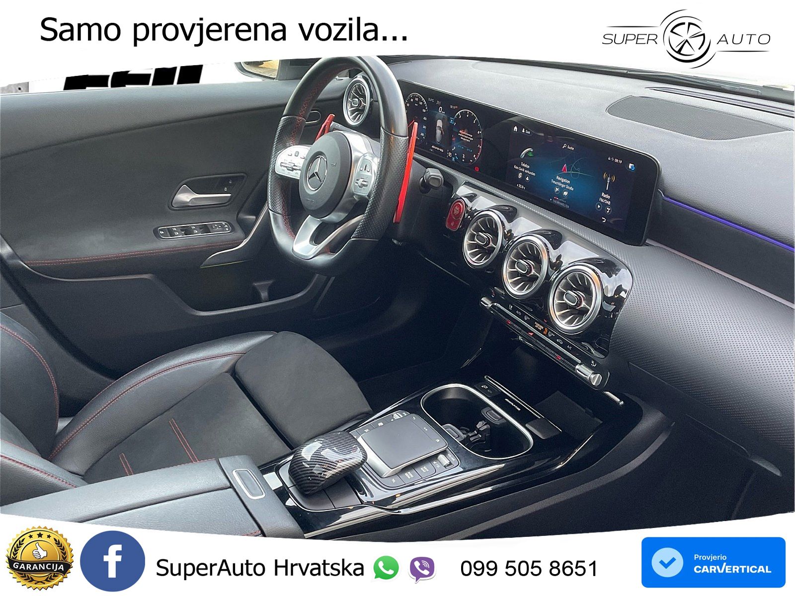 Mercedes-Benz AMG A 35 4MATIC AMG SPEEDSHIFT DCT LED+GR SJED+ACC