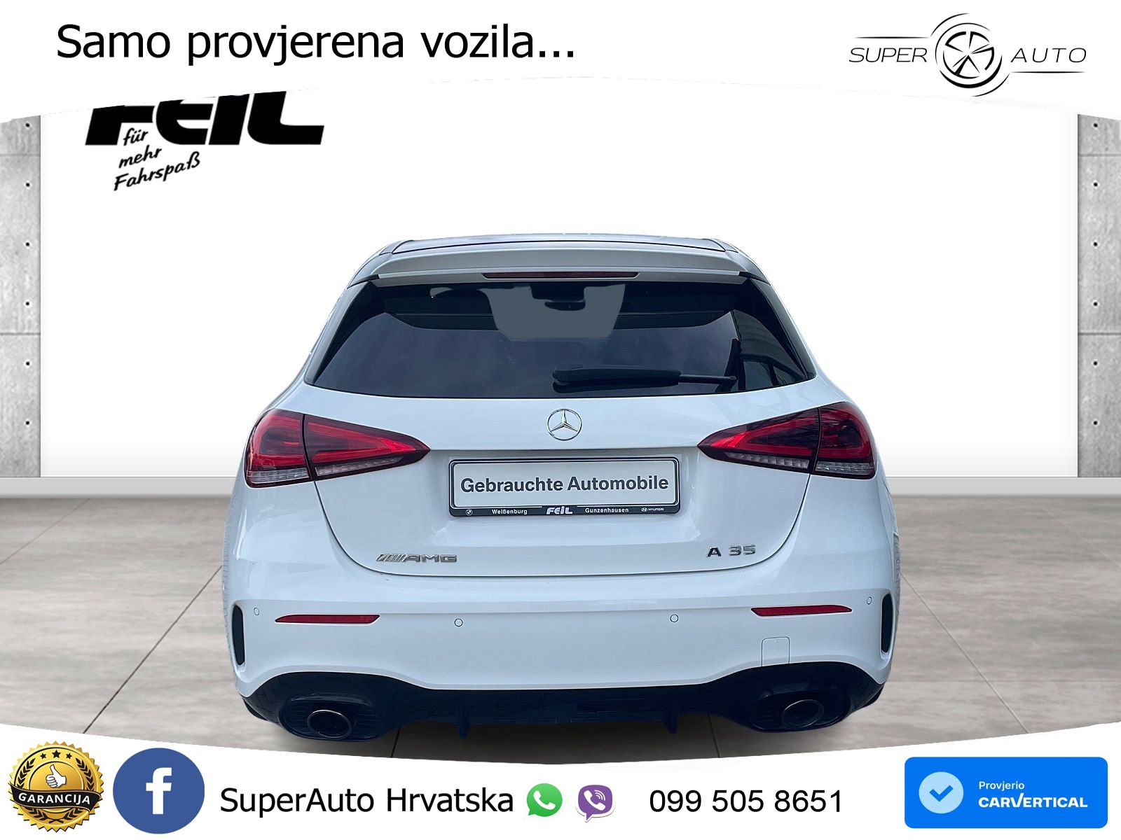 Mercedes-Benz AMG A 35 4MATIC AMG SPEEDSHIFT DCT LED+GR SJED+ACC