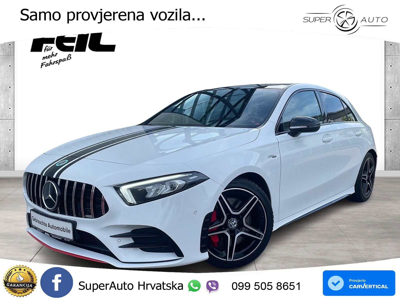 Mercedes-Benz AMG A 35 4MATIC AMG SPEEDSHIFT DCT LED+GR SJED+ACC
