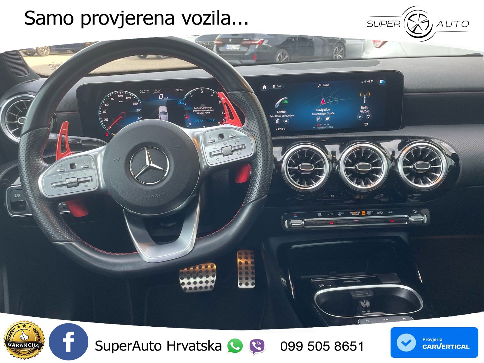 Mercedes-Benz AMG A 35 4MATIC AMG SPEEDSHIFT DCT LED+GR SJED+ACC