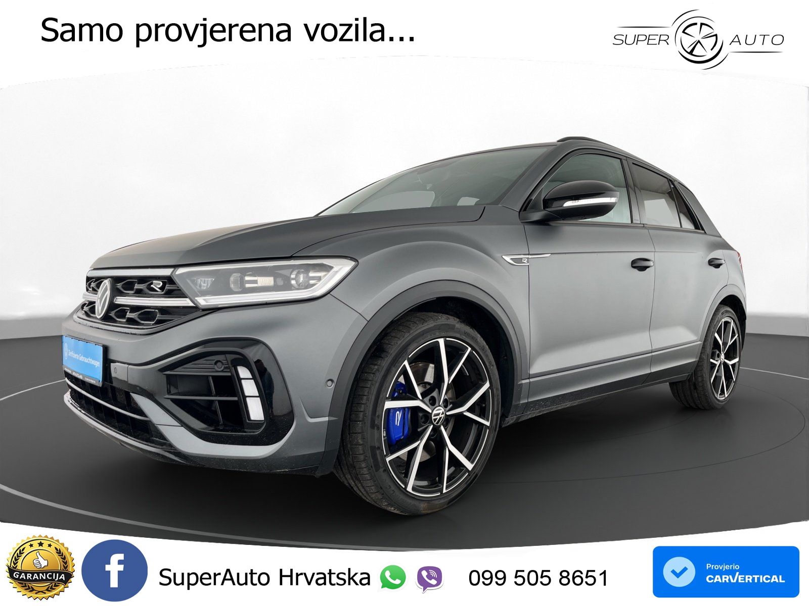 Volkswagen T-Roc I R 2.0 TSI (300 KS) OPF 4M DSG LED+GR SJED+ACC
