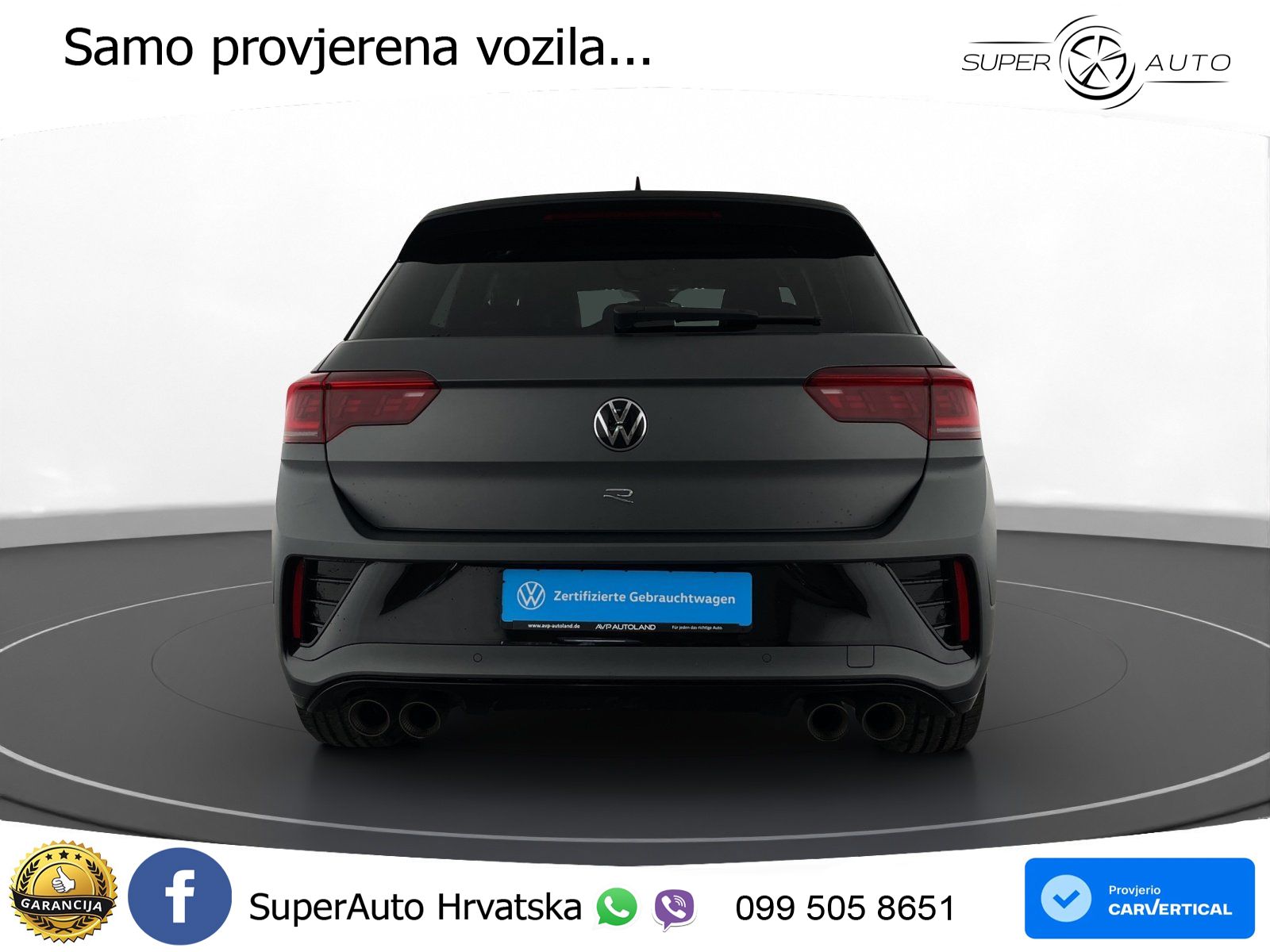 Volkswagen T-Roc I R 2.0 TSI (300 KS) OPF 4M DSG LED+GR SJED+ACC