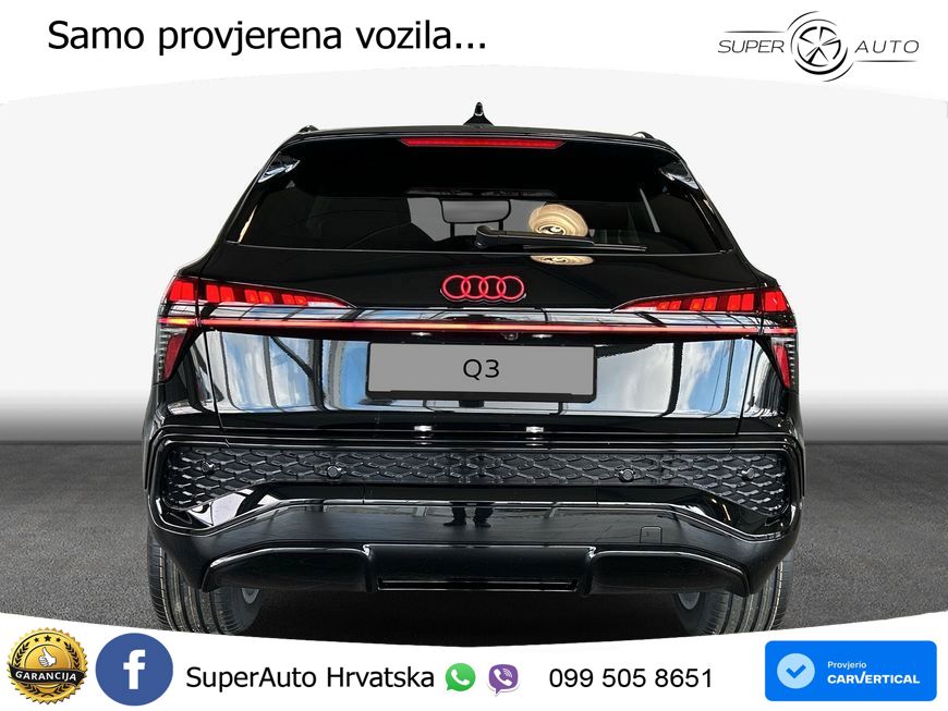 Audi Q3 1.5 TFSI (150 KS) S tronic S line LED+GR SJED+ACC