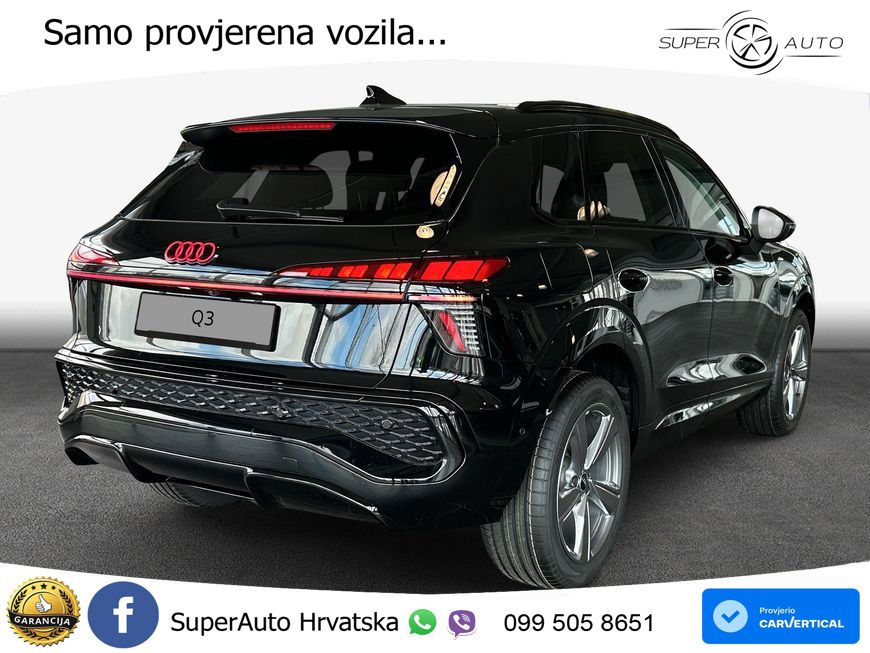 Audi Q3 1.5 TFSI (150 KS) S tronic S line LED+GR SJED+ACC