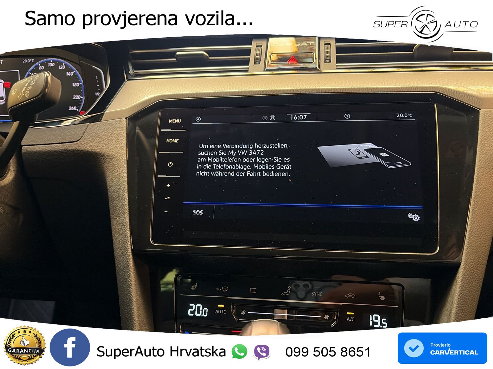 Volkswagen Passat Variant 2.0 TDI (150 KS) DSG Business LED+GR SJED+ACC