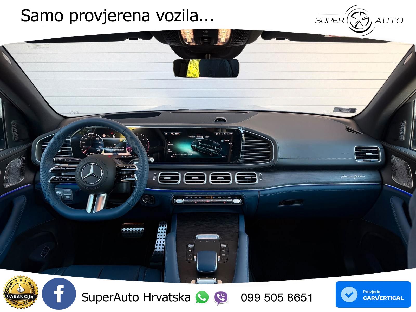 Mercedes-Benz GLS GLS 450d EQ Boost 4MATIC 9G-TRONIC Manufaktur ACC+HEAD+4xGR SJED+360+PANO