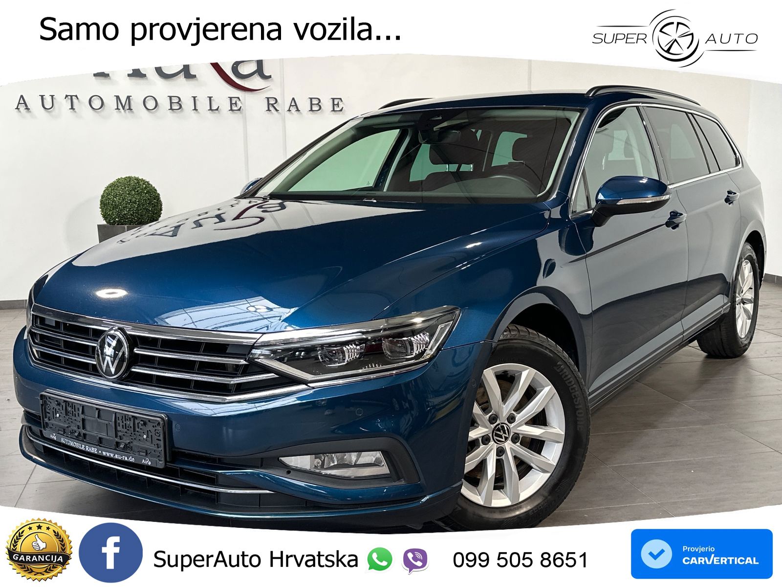 Volkswagen Passat Variant 2.0 TDI (150 KS) Business LED+GR SJED+ACC